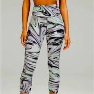 Lululemon Base Pace HR Tight 25” Size 10 High-Rise Leggings Mysty Glade Nulux